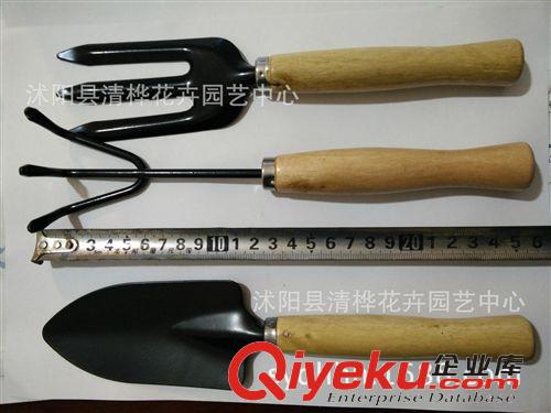 園藝工具 家庭種花必備工具 迷你三件套/園藝鏟子/園藝耙子/園藝小鏟原始圖片3