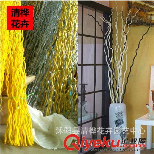 園藝工具 DIY干支落地仿真花 樹(shù)枝藤球套裝龍柳龍桑原始圖片2