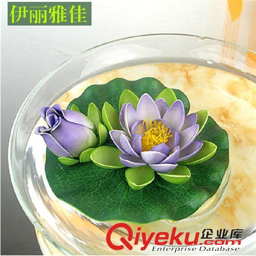 睡蓮/皮草 批發(fā)創(chuàng)新中式藝術(shù)插花 鮮花 仿真花藝制品 yb凋謝 家居中式風(fēng)格
