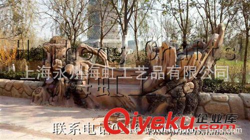 假山、塑石 仿古城堡，仿木樹樁，園林塑石假山，水系塑石，流水假山，仿木屋原始圖片3