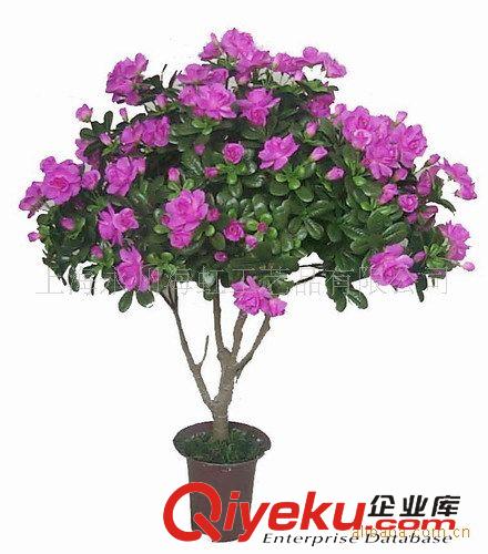 盆栽、小植物類 仿真勒杜鵑花，仿真杜鵑花，仿真盆栽花,45cm