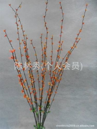 葉子 仿真花  假花 插花配件 配花材料 滿天星  多色飄雪批發(fā)原始圖片2