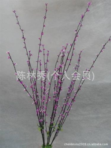 葉子 仿真花  假花 插花配件 配花材料 滿天星  多色飄雪批發(fā)原始圖片3