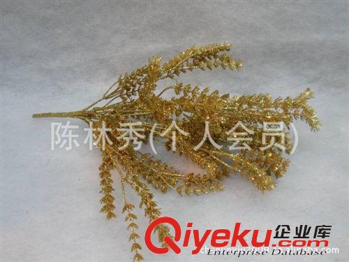 金粉类 【小额批发】金色小草  欧式配叶 欧式插花配草  金粉类 插花配件