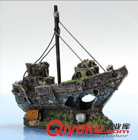 樹脂工藝品 廣州廠家水族箱器材配件 玻璃魚缸裝飾造景 樹脂工藝品 仿古酒桶