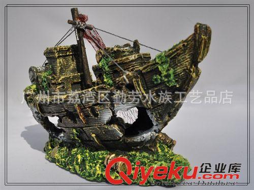 樹脂工藝品 廣州廠家水族箱器材配件 玻璃魚缸裝飾造景 樹脂工藝品 仿古酒桶