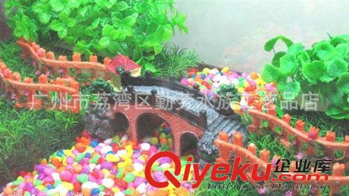 樹脂工藝品 樹脂彩色圍欄 魚缸造景/水族裝飾品/魚缸水族用品 小圍欄 柵欄原始圖片2