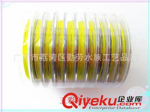 漁具 廠家直銷100米8編五彩色魚線8股PE編織漁線路亞線海釣線 質(zhì)量好原始圖片3