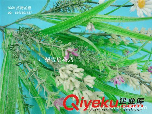 仿真花-塑膠小把花 供應(yīng)塑料草 仿真塑料草 植毛薰衣草 優(yōu)質(zhì)塑料草 植毛仿真草 tj原始圖片3