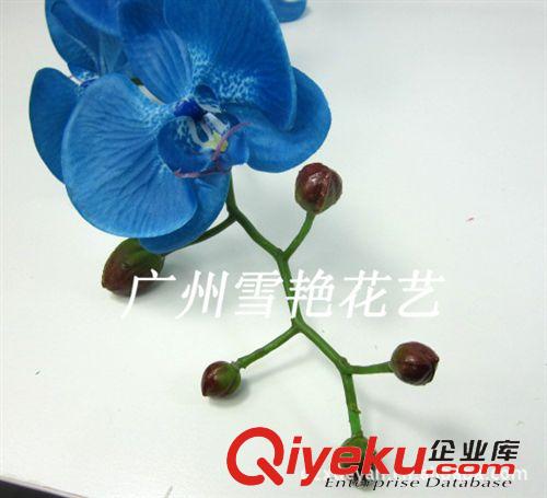 仿真花-蝴蝶蘭系列 供應(yīng)廣州大膠蘭花 仿真蝴蝶蘭 手感蝴蝶蘭 蝴蝶蘭批發(fā) 水珠蝴蝶蘭