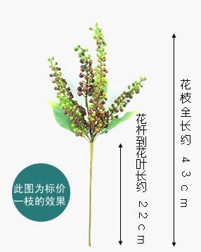 2015 新款產(chǎn)品 長(zhǎng)串果 gd仿真植物 4色選 仿真漿果實(shí)串田園幸運(yùn)果相思豆小果子原始圖片2