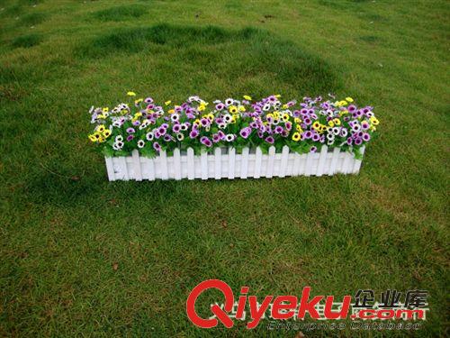 木制 工藝品 木柵欄花器批發 長80CM寬10CM 高12CM 花槽 花盆 花瓶 插花花器