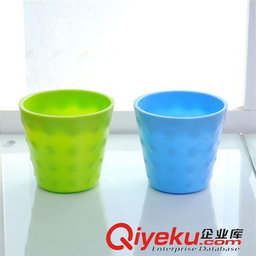 花器 仿陶瓷塑料花盆環(huán)保樹脂樹皮紋花盆田園風多肉綠植專用花盆批發(fā)原始圖片3