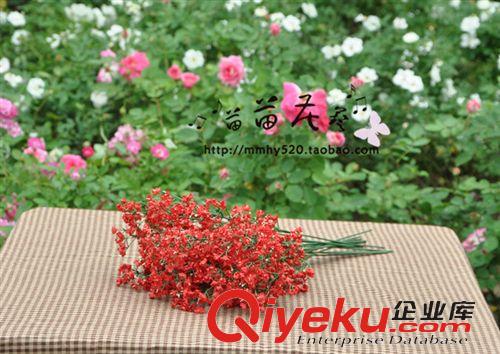 仿真花 滿天星 紅黃白 仿真花  歐式花 韓式花 小花 義烏廠家現(xiàn)貨批發(fā)