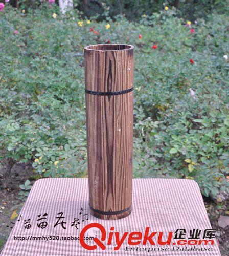 花器 花瓶批发 原木花瓶  55cm简约实用版花器   义乌厂家批发