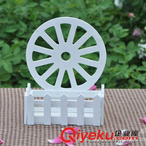 花器 花瓶批發(fā) 圓形柵欄  炭化防腐連木花桶  義烏廠家批發(fā) 花盆原始圖片3
