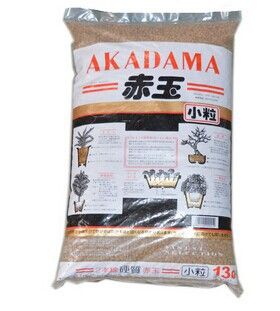園藝介質 日本進口赤玉土 二本線 13升 3-6MM小粒 多肉植料 蘭花介質