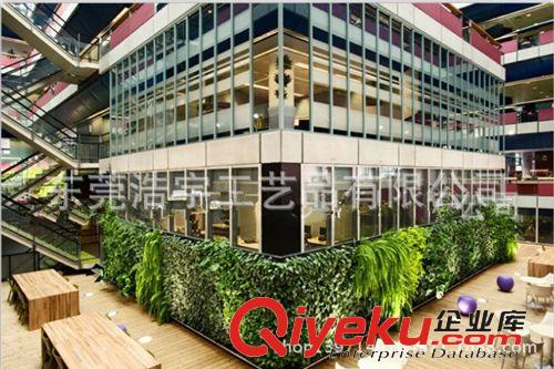 仿真植物墻 室內外背景墻綠化工程 仿真植絨苔蘚背景墻裝飾 工廠直銷