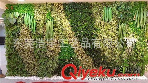 仿真植物墻 新品上市 高仿真植物墻 DIY時尚家裝流行款 仿真植物 批發(fā)原始圖片3