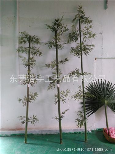仿真竹子 仿真PVC竹子 gd仿真竹子 景觀竹子 仿真植物批發(fā)原始圖片2