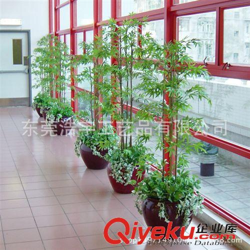 仿真竹子 2015爆款 仿真竹子 酒店 客廳裝飾盆景植物假竹子 綠化裝飾批發(fā)