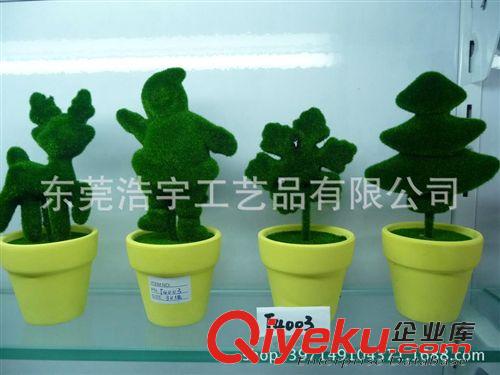 仿真綠雕/植絨造型 2015新品 仿真植物字母盆栽 創(chuàng)意造型小盆景 可來圖定制