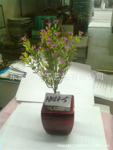 仿真小花草盆栽系列 廠家直銷仿真小花樹盆栽  室內(nèi)外擺設(shè)假花樹 可定制尺寸