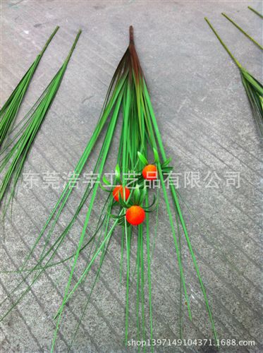 洋蔥草/麥穗/狗尾草系列 仿真假草 家居裝飾美化 仿真洋蔥草 廠家可訂做 假草原始圖片3