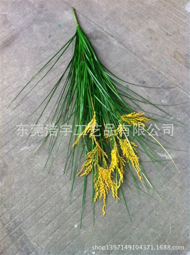 洋蔥草/麥穗/狗尾草系列 田園風(fēng)格裝飾仿真草 可訂做仿真洋蔥草 優(yōu)質(zhì)仿真麥穗原始圖片2