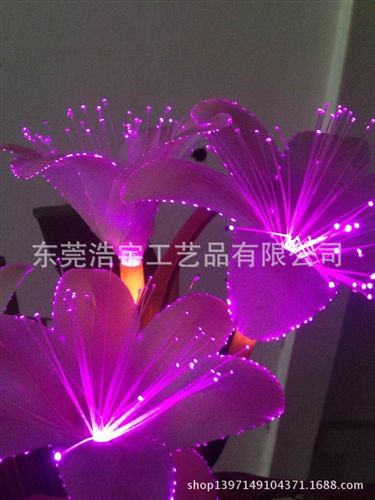LED燈樹 【新款熱賣】光纖仿真植物燈花 燈樹 舞臺效果熒光燈 批發(fā)原始圖片2