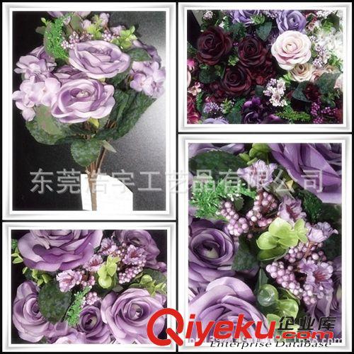 仿真花 浩宇 仿真花 仿真植物 外貿(mào)出口絹花植物 家居工程布置裝飾植物原始圖片2