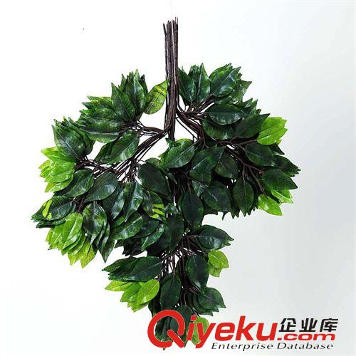 仿真植物 仿真榕樹葉仿真樹葉葉子園林裝飾葉子假楓葉假樹葉工程用樹葉tj