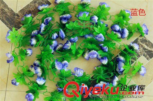 花藤 廠家直銷仿真花桃花蕾假花條絹花玫瑰花花藤花鏈