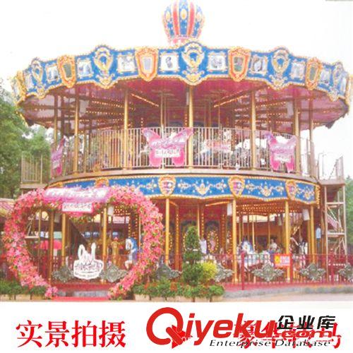 旋轉木馬 大型游樂設備 旋轉木馬淘氣堡 兒童游樂好場所充氣城堡 廠家直銷