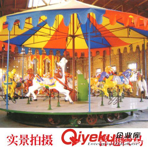 旋轉(zhuǎn)木馬 大型戶外廣場游樂設(shè)/兒童大型游樂設(shè)備/豪華旋轉(zhuǎn)木馬原始圖片3