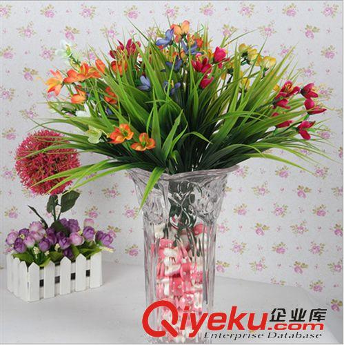 仿真花 廠家直銷 假花裝飾批發 仿真向日葵 7頭太陽花 絹花外貿 仿真植物