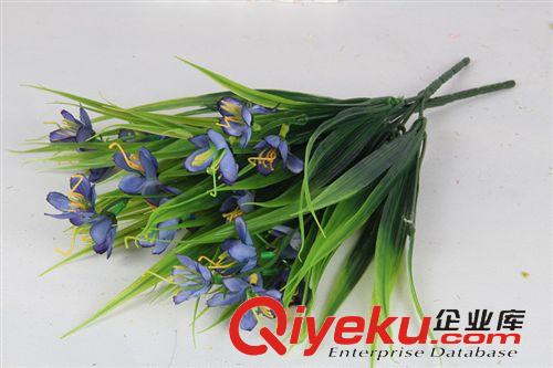 仿真花 廠家直銷 仿真花假花塑料花 水草 尤加利金錢葉田園花草擺件原始圖片3