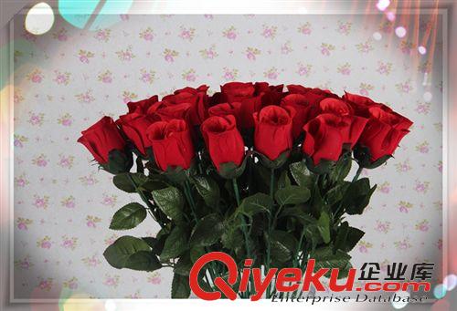 仿真花 gf真花絹花  情人節玫瑰 單支玫瑰 情人節禮物裝飾花客廳落地原始圖片2