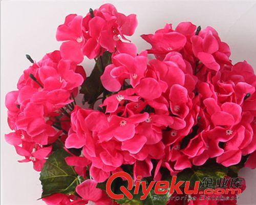 仿真壁掛 仿真繡球花掛吊籃掛塑料花 婚慶用仿真花拱門引路絹花 假花 批發(fā)原始圖片2