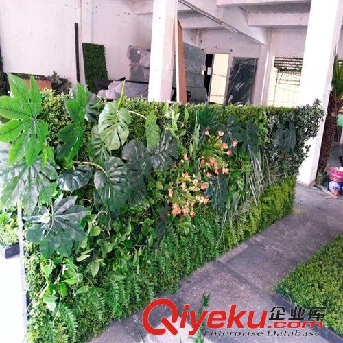 仿真植物墻 恒翔仿真植物 仿真植物墻景觀定做 各種風格植物墻工程 廠家直銷