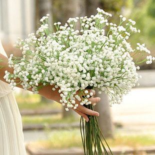 仿真花系列 高支滿天星  6叉滿天星 各種鮮花配件 婚慶用品 廠家直銷原始圖片3