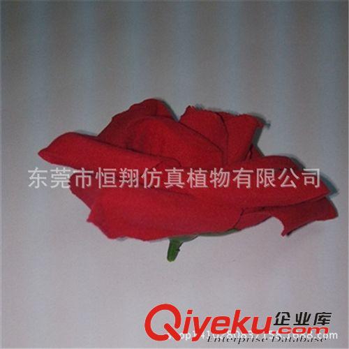 仿真花系列 絹花 大支玫瑰花 單支玫瑰花 婚慶用品  家居客廳裝飾廠家直銷原始圖片3