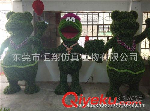綠雕系列 廠家直銷雕塑 玻璃鋼雕塑 各種植物綠雕 迪斯尼卡通仿真綠雕