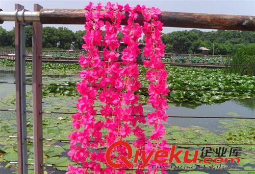 祭祀花鏈 仿真杜鵑花/向日葵/菊花/丁香/小玫瑰/牡丹祭祀花鏈原始圖片2