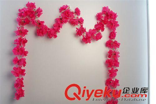 祭祀花鏈 仿真杜鵑花/向日葵/菊花/丁香/小玫瑰/牡丹祭祀花鏈原始圖片3