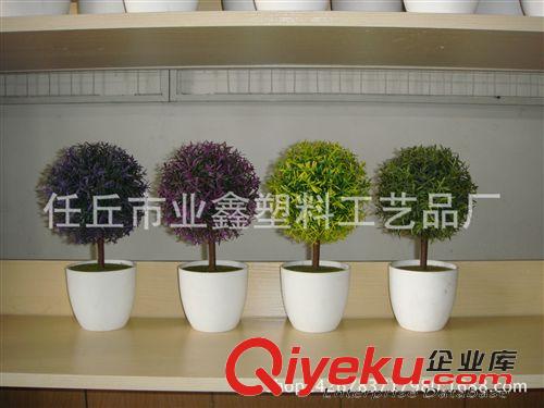 盆景 廠家批發(fā)迷你三叉桌擺小盆栽仿真花小盆景仿真植物全網(wǎng){zd1}原始圖片2