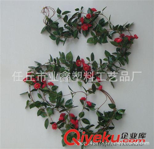葉掛 仿真綠蘿吊蘭 壁掛裝飾藤條 假萬年青綠蘿/海棠 綠植掛壁墻
