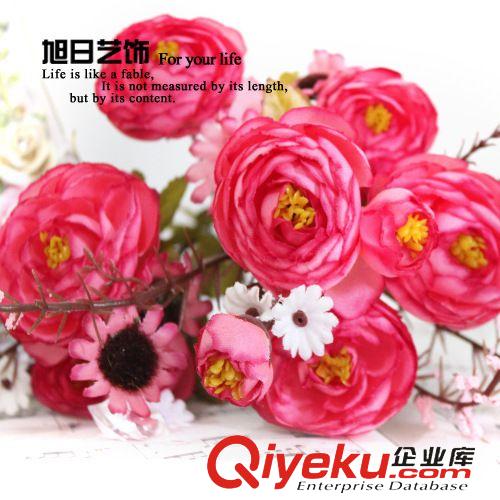 歐式小把花系列 銷量{gj} 仿真花批發(fā) 裝飾花 絹花 15頭秋珍珠蕾 玫瑰 星星苞D100
