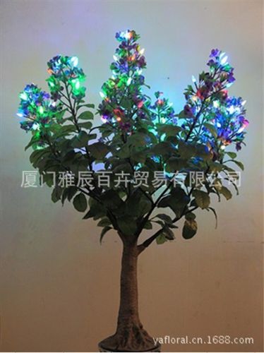 LED仿真花/樹系列 廠家供應 高檔手工LED仿真燈樹 戶外裝飾LED仿真燈樹LY-LS001原始圖片2