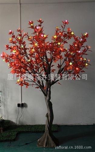 LED仿真花/樹系列 廠家供應 高檔手工LED仿真燈樹 戶外裝飾LED仿真燈樹LY-LS001原始圖片3